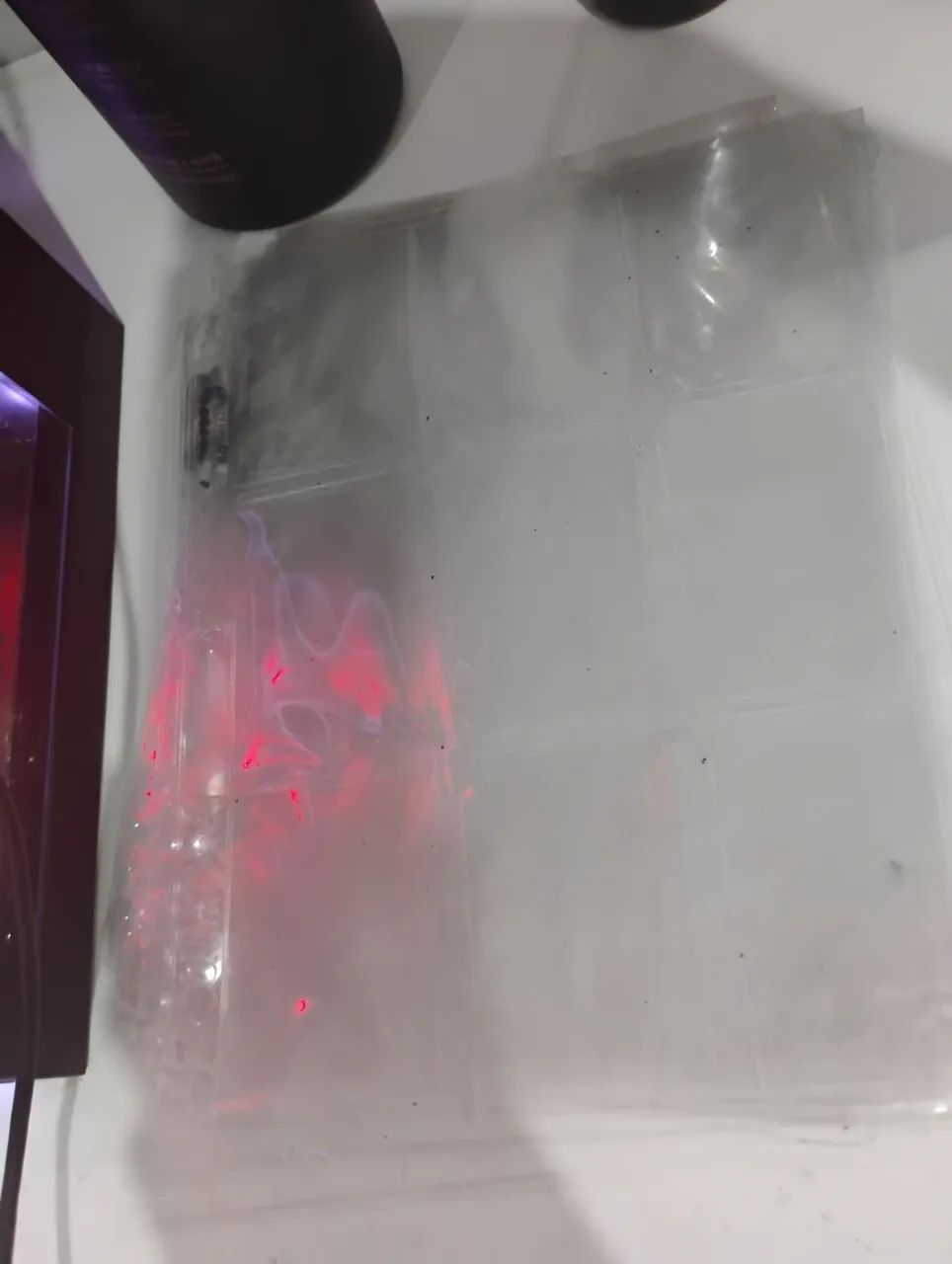 8 folhas ultra pro para cards - Foto 2