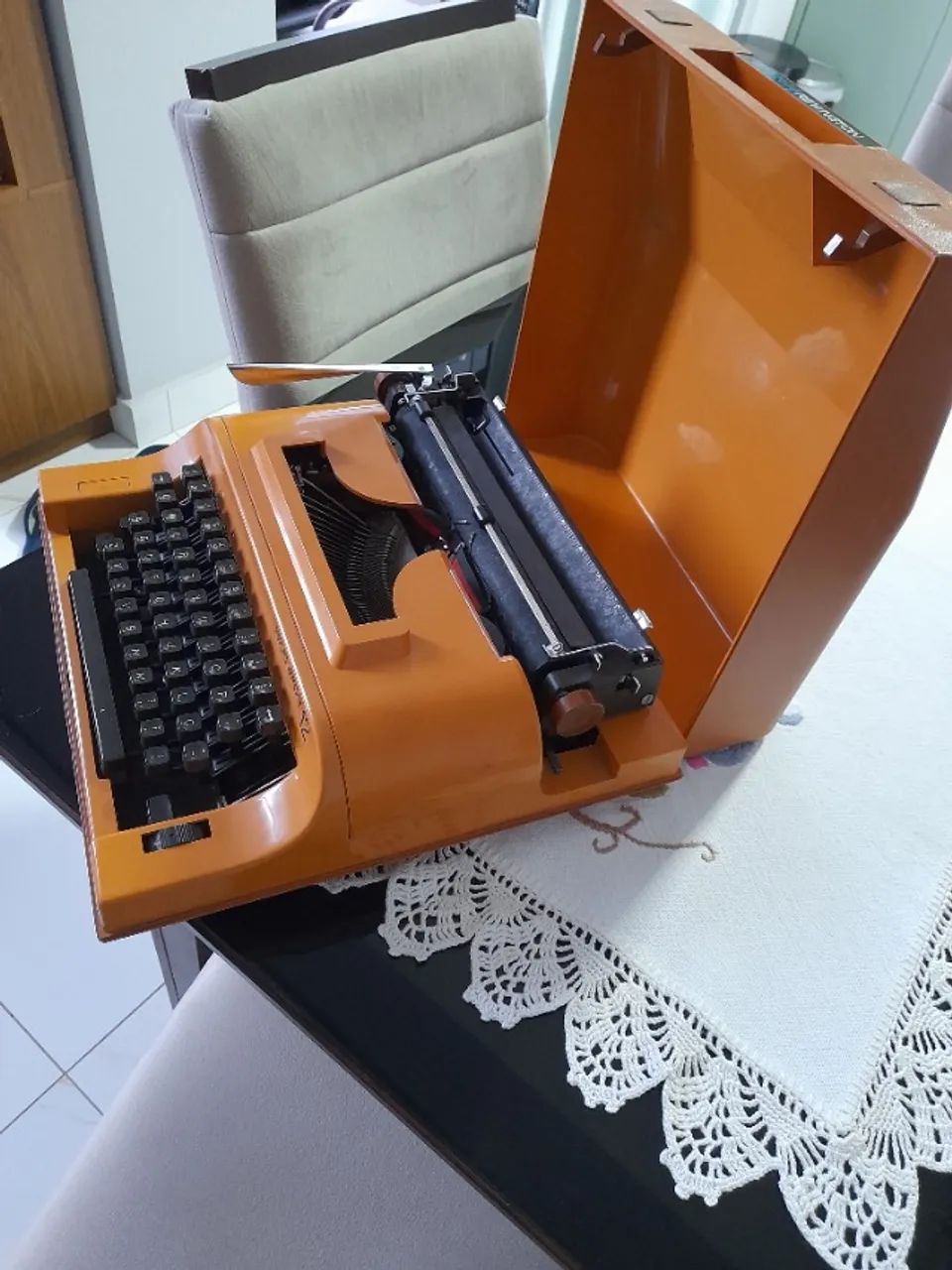 maquina de escrever antiga