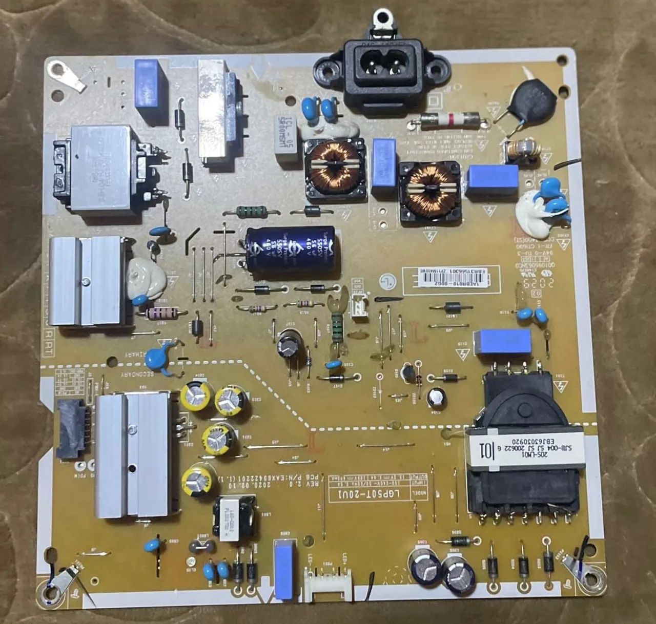 Placa Fonte TV LG 43UN7300PSC 