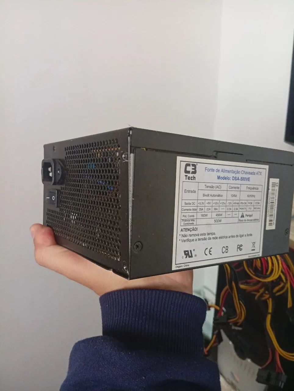 Fonte c3 tech 500