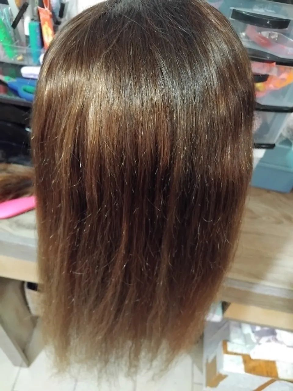 Lace cabelo humano 60cm