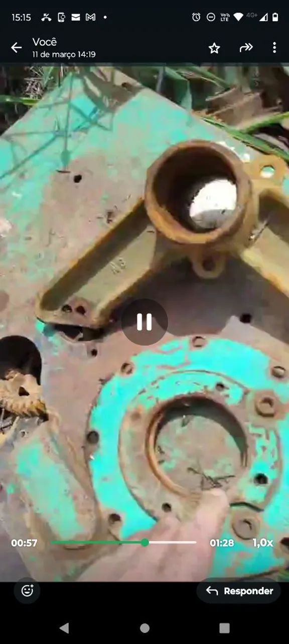 Peças de ensiladeira Usadas JF Nogueira Cremasco Jumil - Foto 2