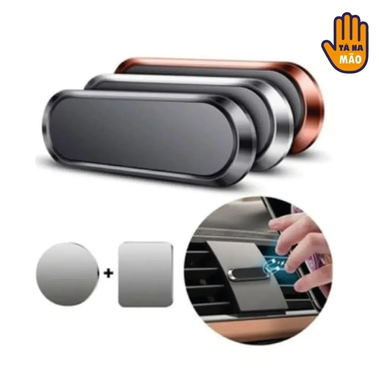 Suporte Magnético para Celular - Fixação Segura e Prática! - Foto 3