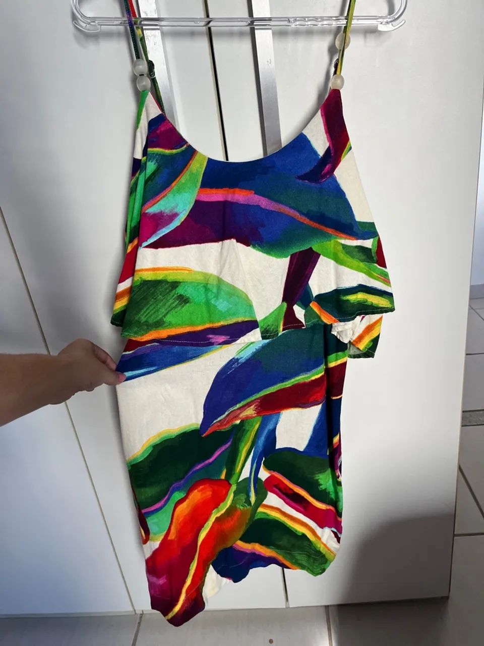 Vestido farm estampado tropical - Foto 3