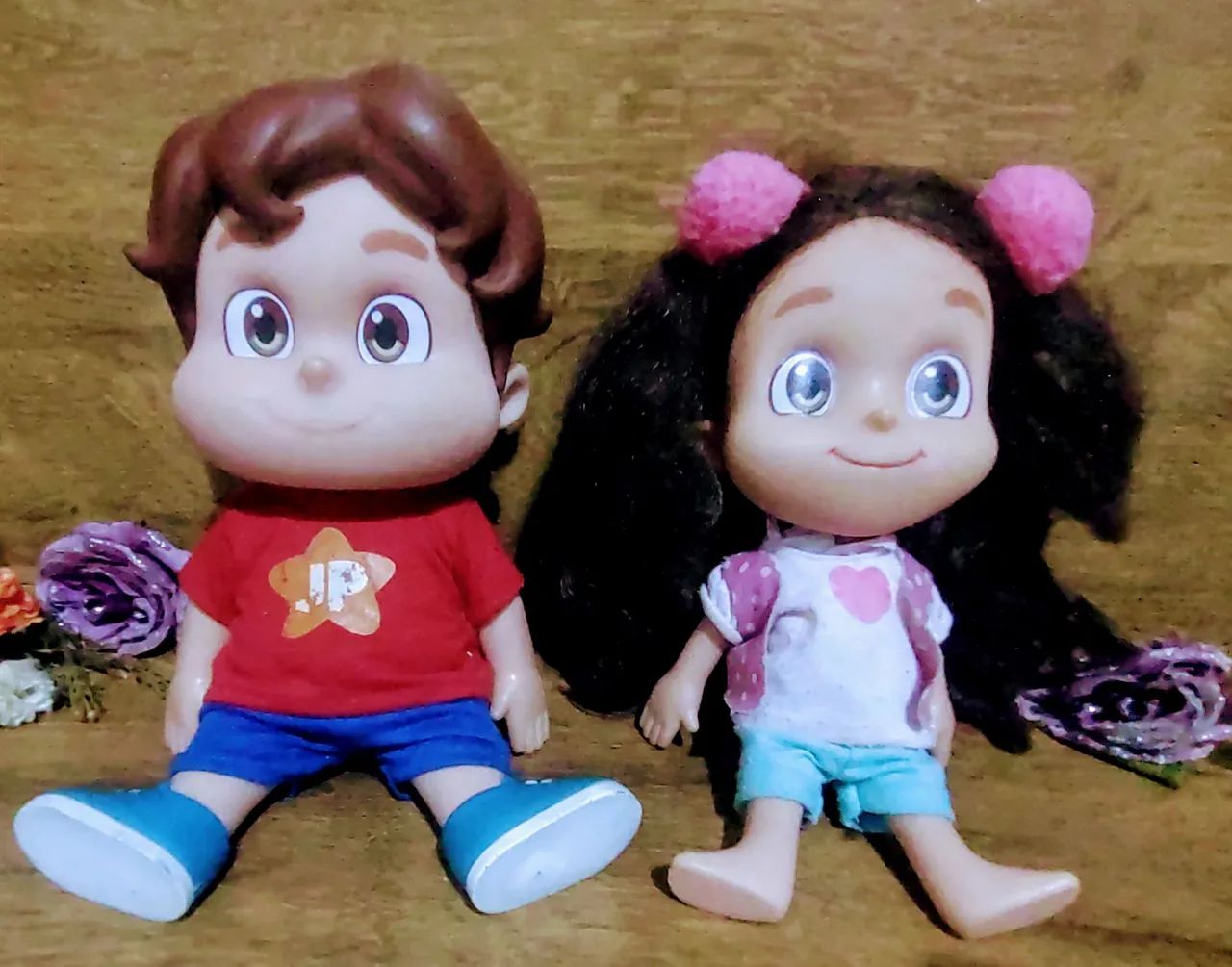 Bonecos Maria Clara e JP Originais Baby Brink Grandes - Foto 3
