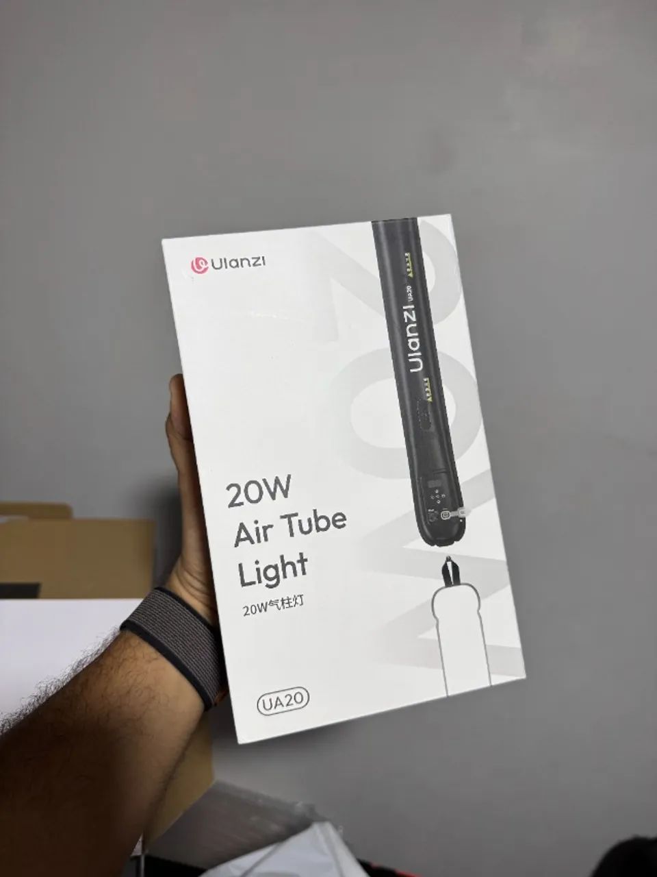 Bastão de led Inflável ulanzi ua20 20w super forte e portátil 