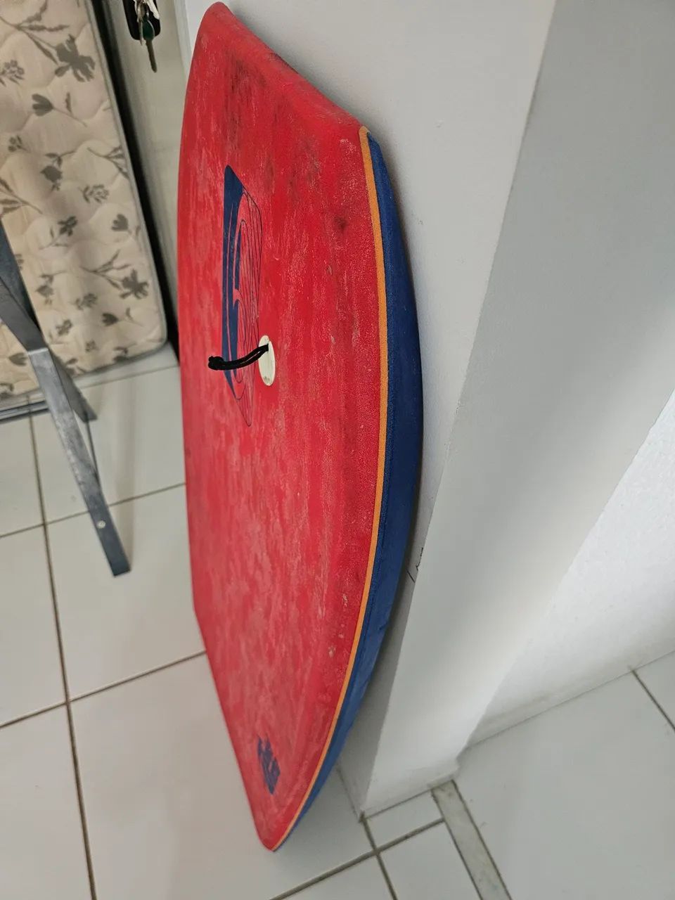 Prancha de Bodyboard profissional com 107 cm Usada - Foto 5