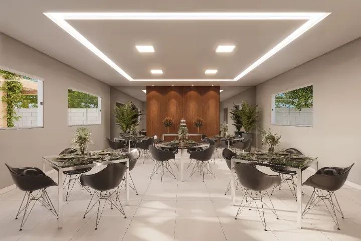 NC - 2 Quartos com Lazer Completo, Varanda e localização estratégica - Foto 5