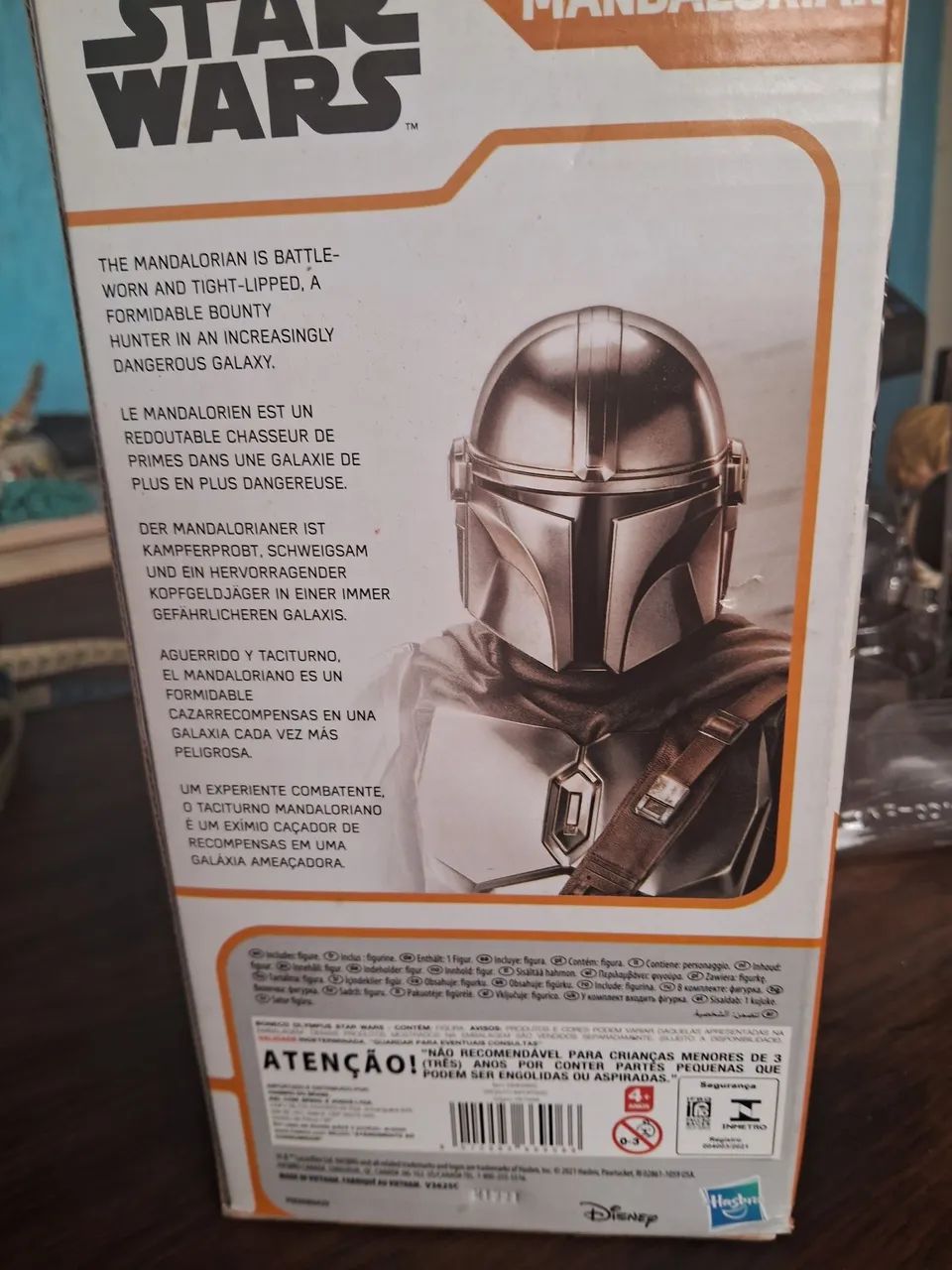 Perfeito boneco do personagem The Mandalorian - Foto 4