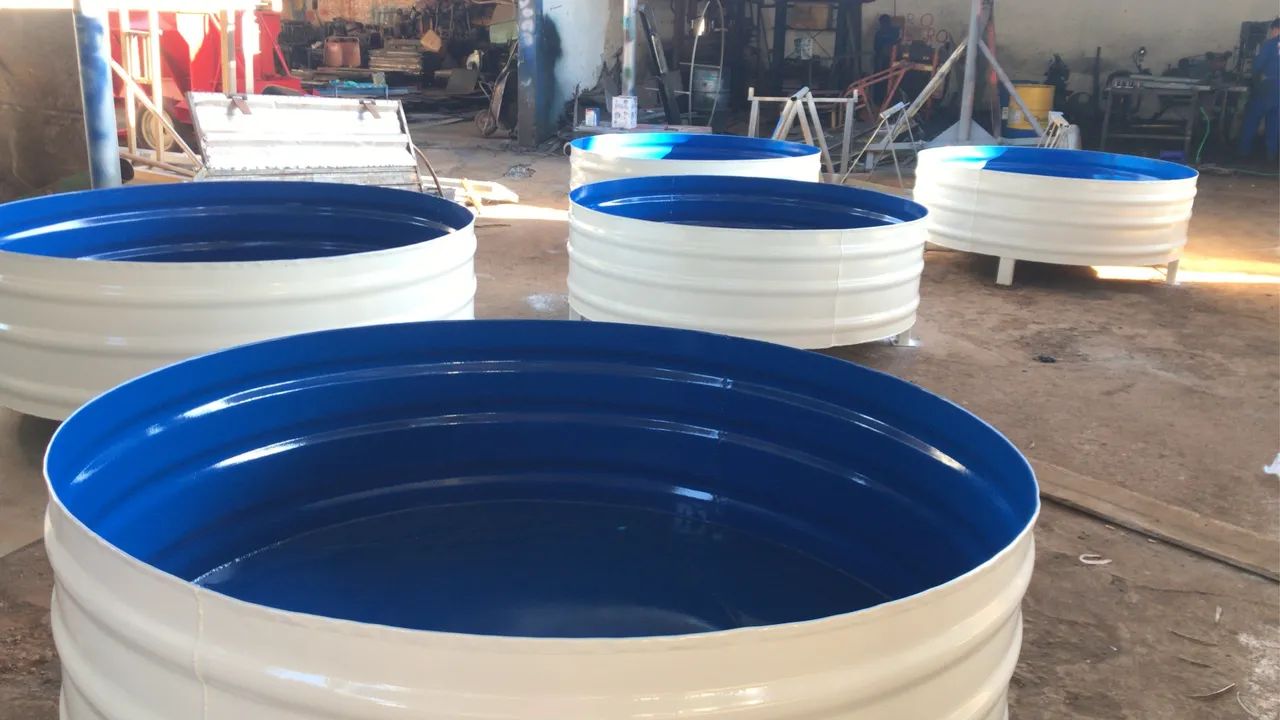 Bebedouros metálicos para animais - Foto 2