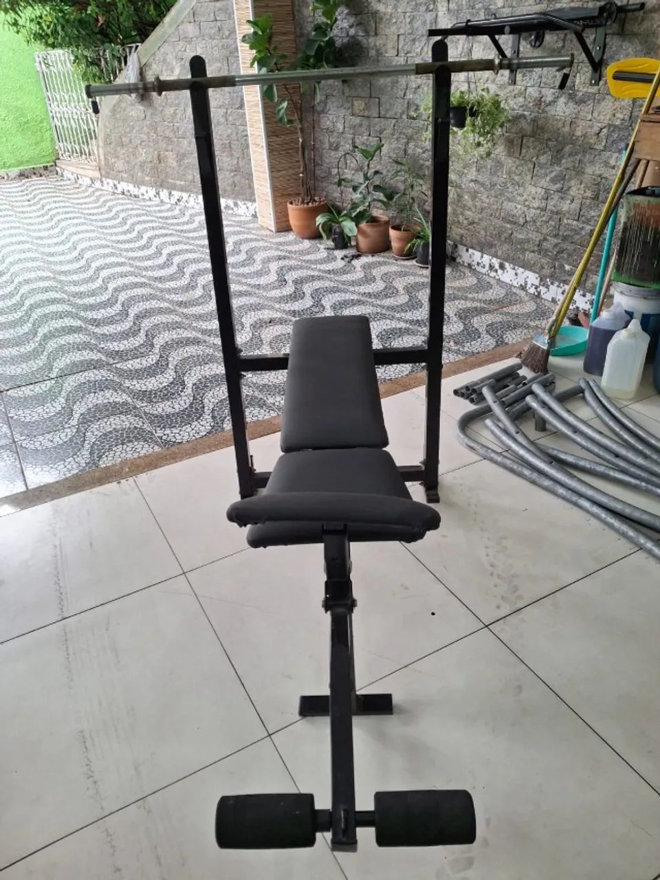 Supino + anilhas - Foto 2