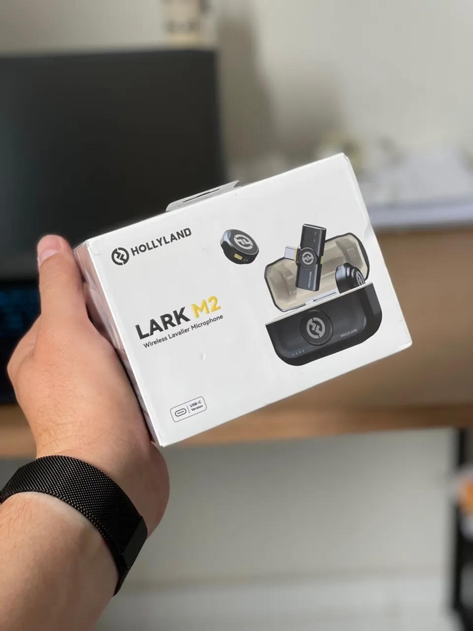 Microfone sem fio Hollyland Lark M2