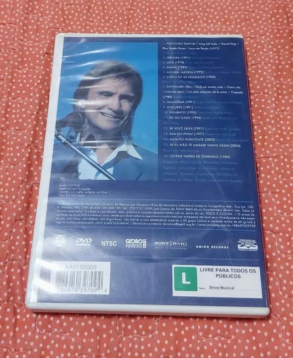 DVD Roberto Carlos - Duetos - Foto 2