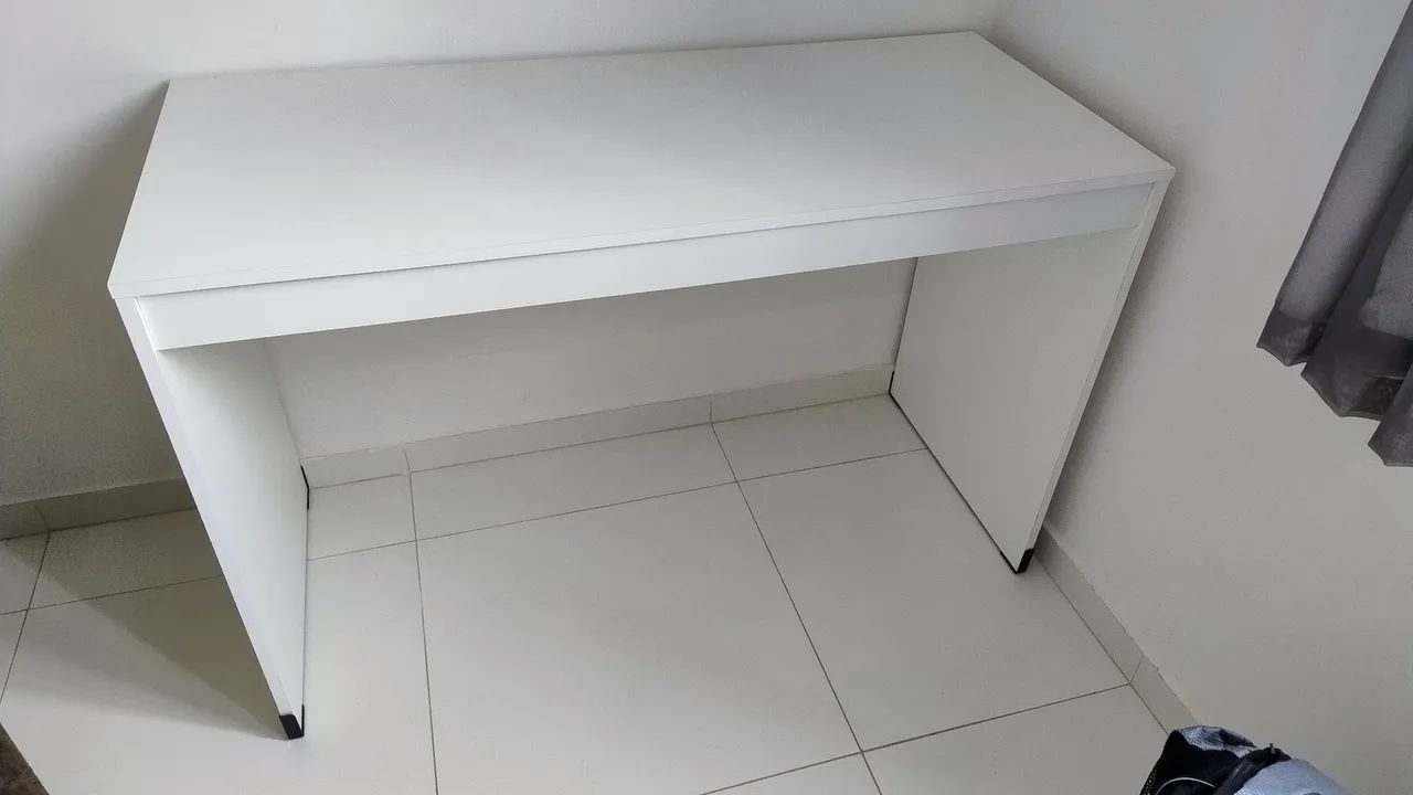 Mesa branca de escritório - Foto 4