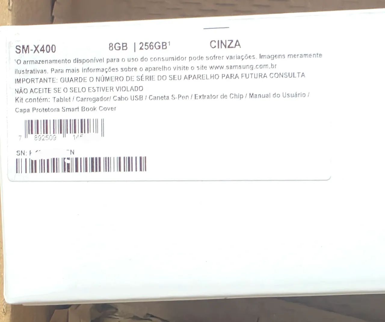 Tablet Samsung S10 lite 256gb Lacrado64312213408387122