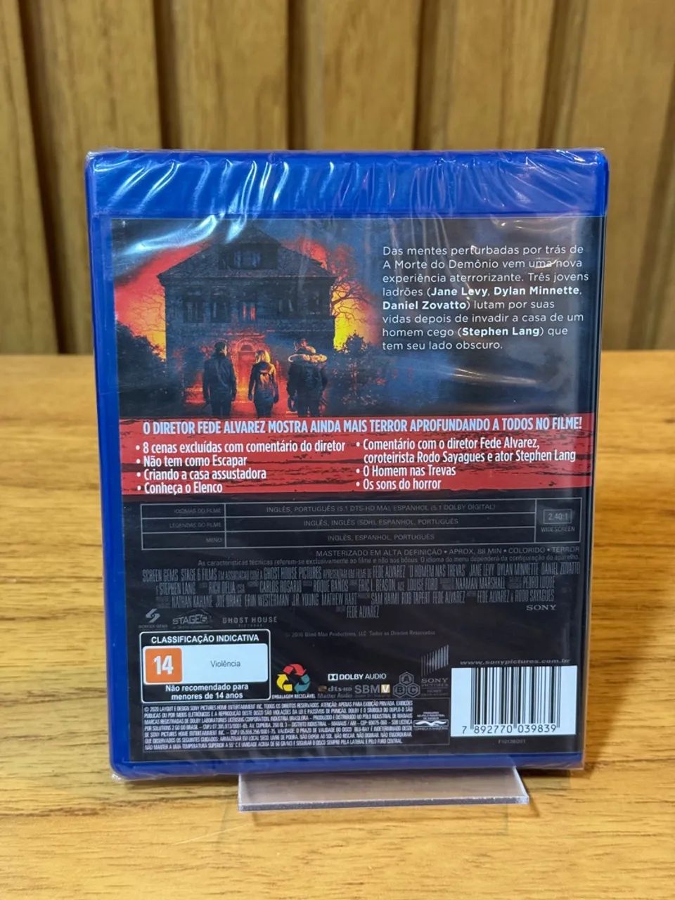 Blu-ray - O Homem Nas Trevas - Original Lacrado - Foto 2