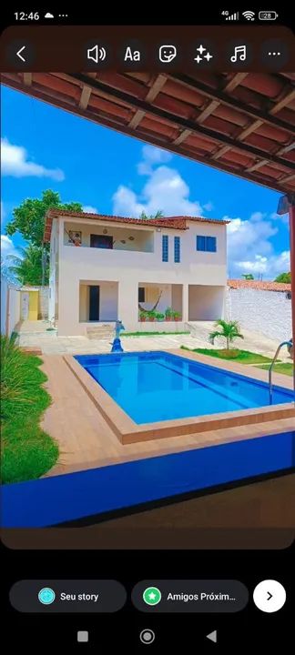 Casa para temporada carapibus/ jacuma