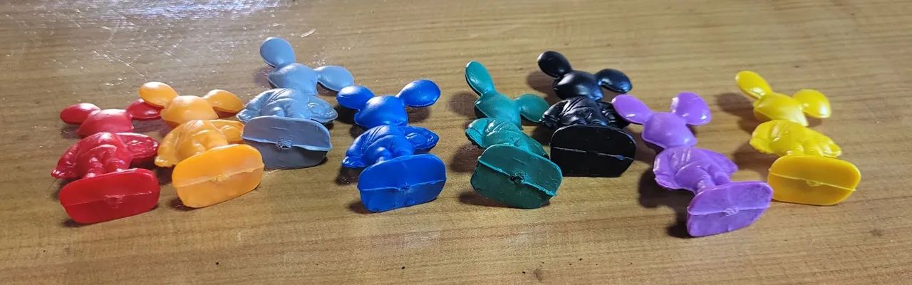 Lote 8 Bonecos Vintage em Miniatura Topo Gigio - Foto 4