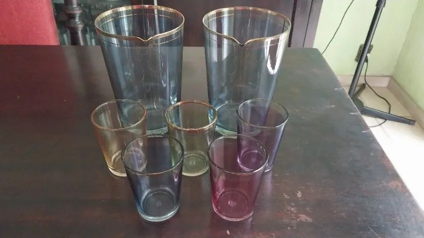 Jogo de Copos e Jarra para Servir