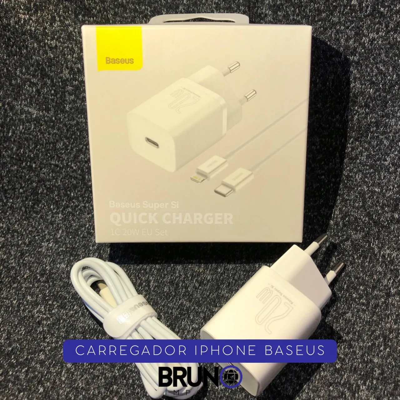 Carregador iPhone Baseus