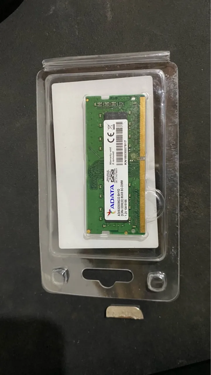 Memória RAM Adata - DDR4 8gb 3200mhz