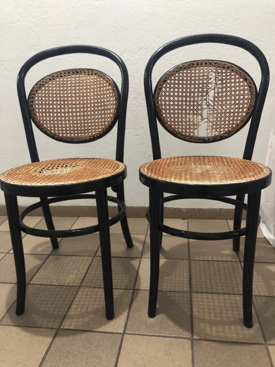 Par de cadeiras Thonet