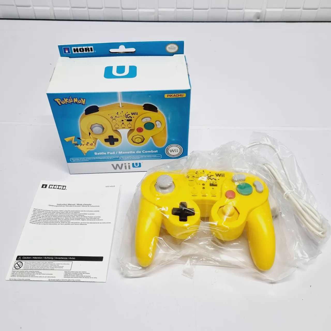 CONTROLE WII U PIKACHU-HORI - Foto 2