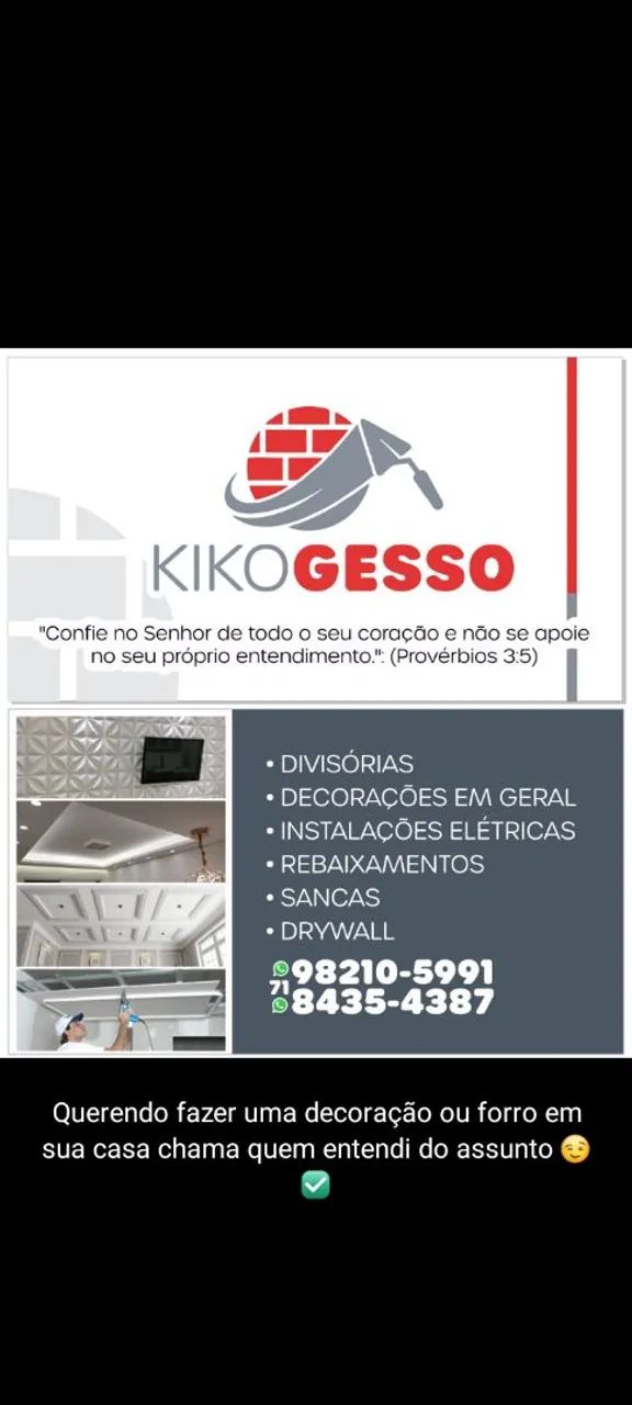 Gesseiro Profissional - Serviço com Qualidade e Agilidade - Foto 4
