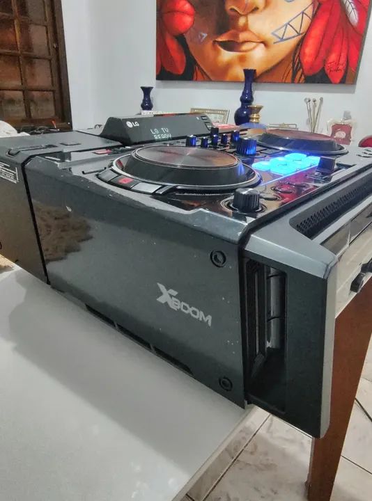 Som LG XBOOM  CM 9950 profissional com Bluetooth e CD Player - Foto 4