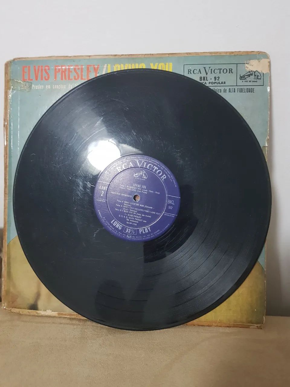 Disco de Vinil Elvis Presley - Loving You - Foto 4