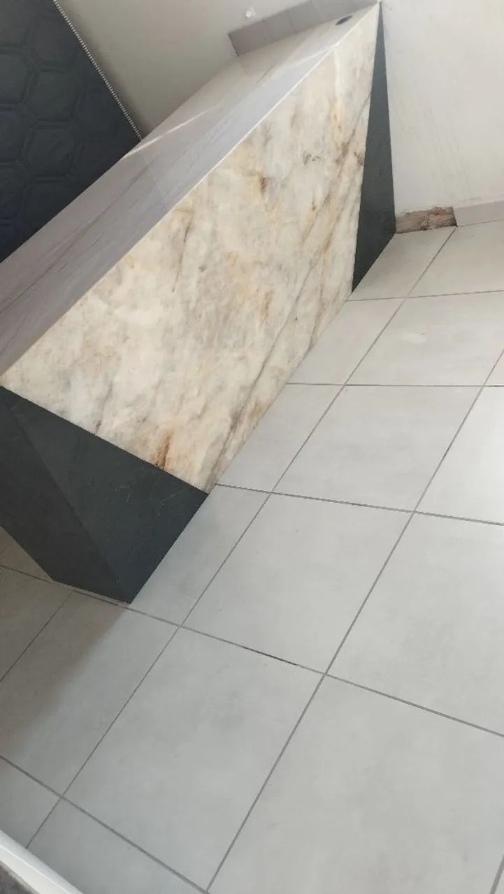 Mesa de escritório moderna em Quartzito. - Foto 2