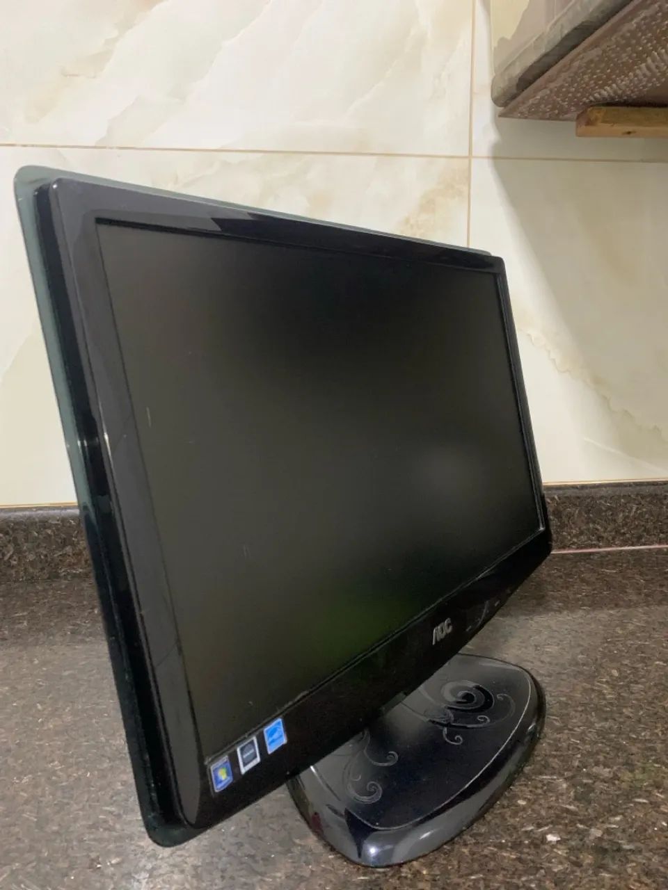 Monitor Aoc 18,5 Polegadas Widescreen E940swa (Usado) - Foto 5