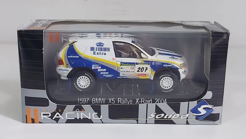 Miniatura BMW X5 RALLYE 2004 SÓLIDO