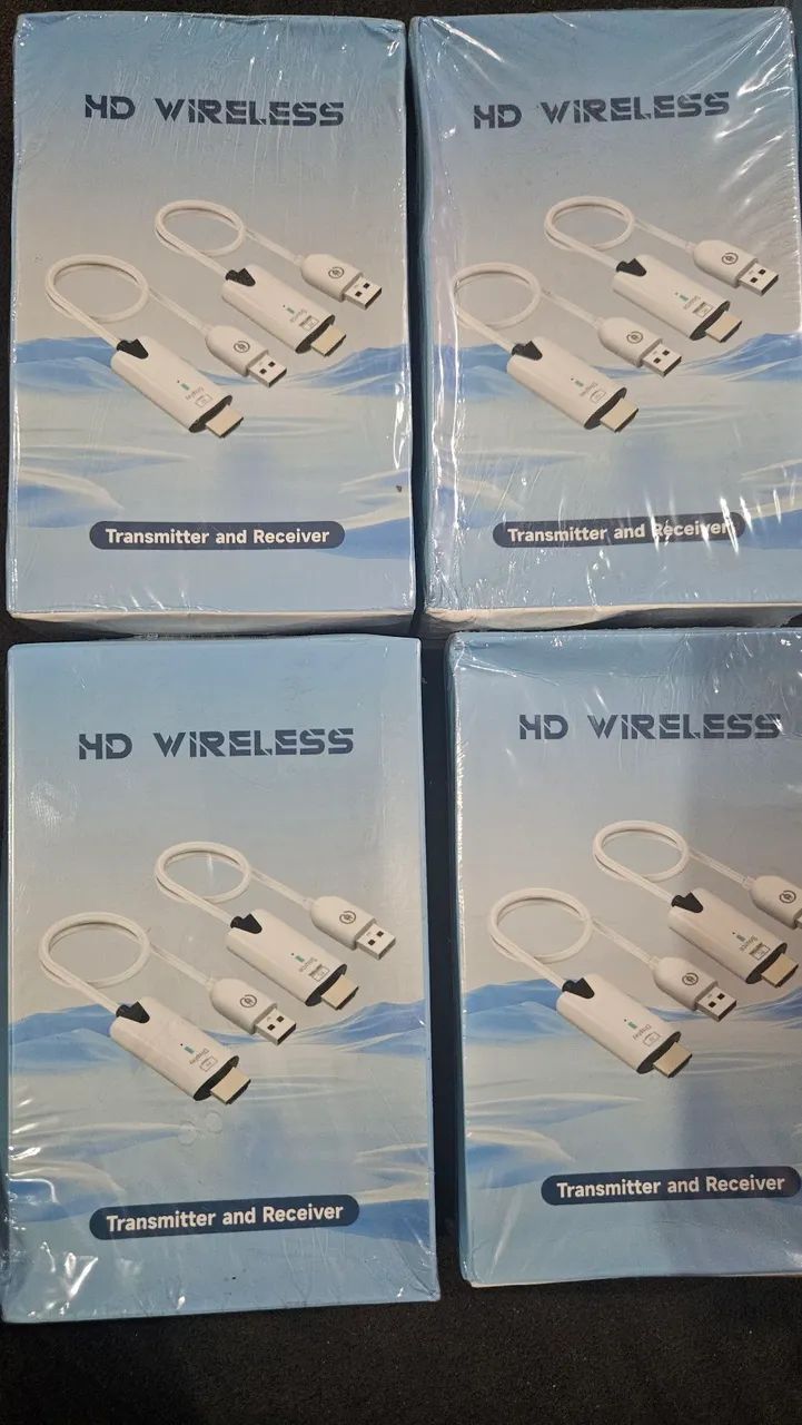 Transmissor e Receptor HDMI sem fio - 30 metros - Novo