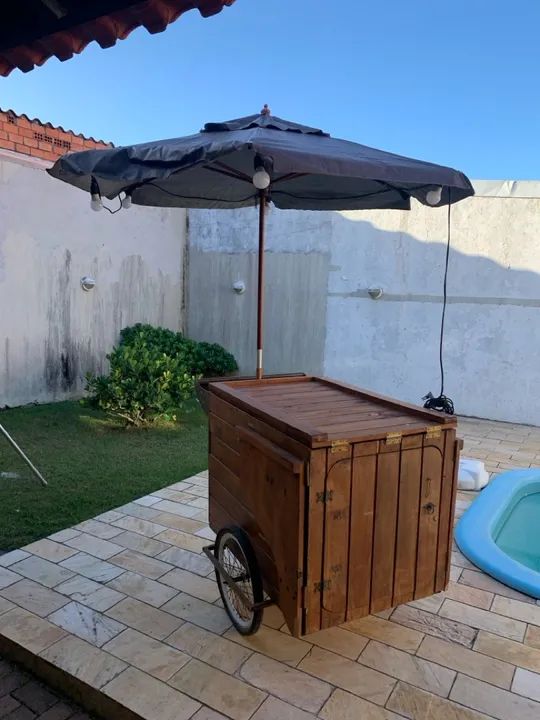 Bicicleta com carrinho para eventos - Foto 3