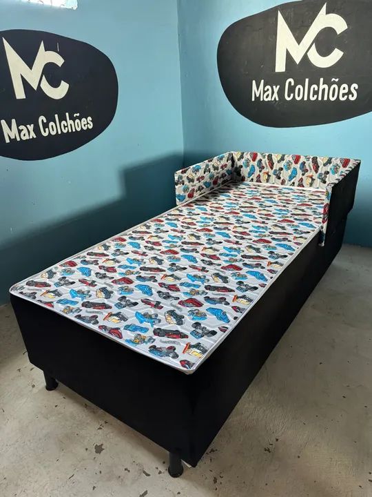 Cama Box solteiro infantil