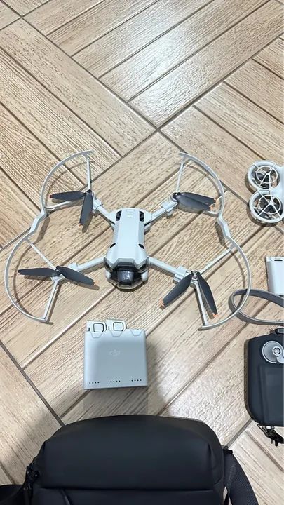 Drone DJI combo Mini 4 PRO + combo NEO - Impecável - Foto 2