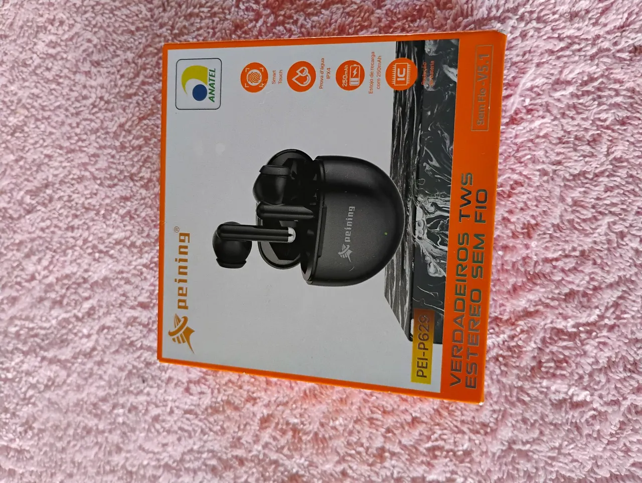 Fone de Ouvido Bluetooth Sem Fio Peining PEI-P629 TWS