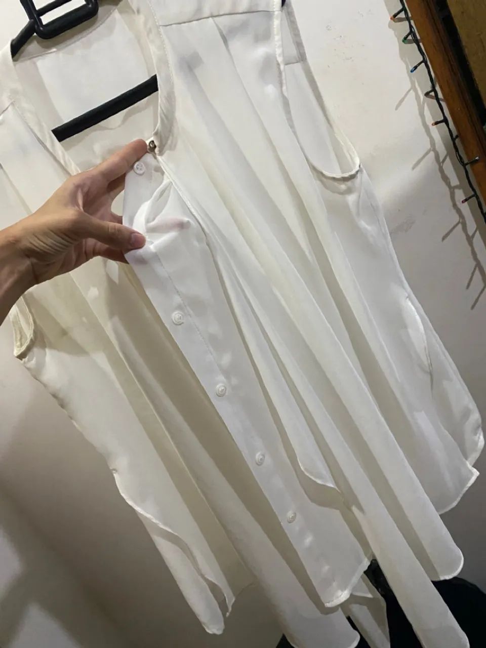 Blusa branca leve - Foto 3