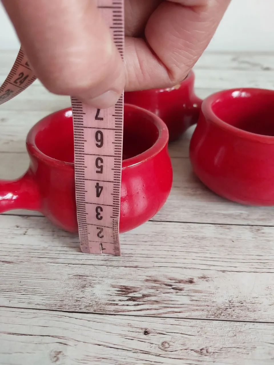 Mini Molheiras de Cerâmica (120g) - Usadas em Ótimo Estado! - Foto 6