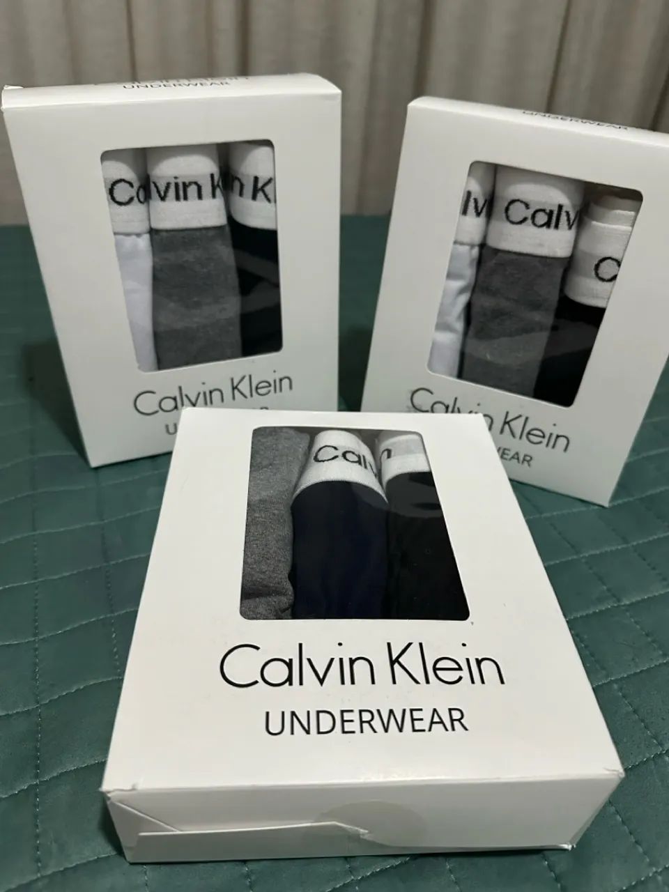 Kit 3 Cuecas Calvin Klein