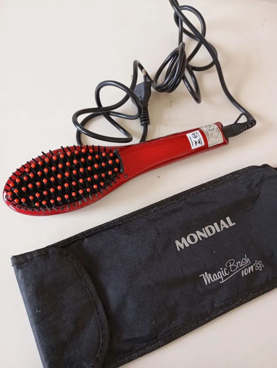  escova modeladora de cabelo Magic Brush Ion Mondial - Foto 2