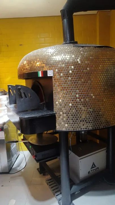 Forno rotante elétrico FORNOFLEX 140 para PIZZAS e PÃES - Foto 3