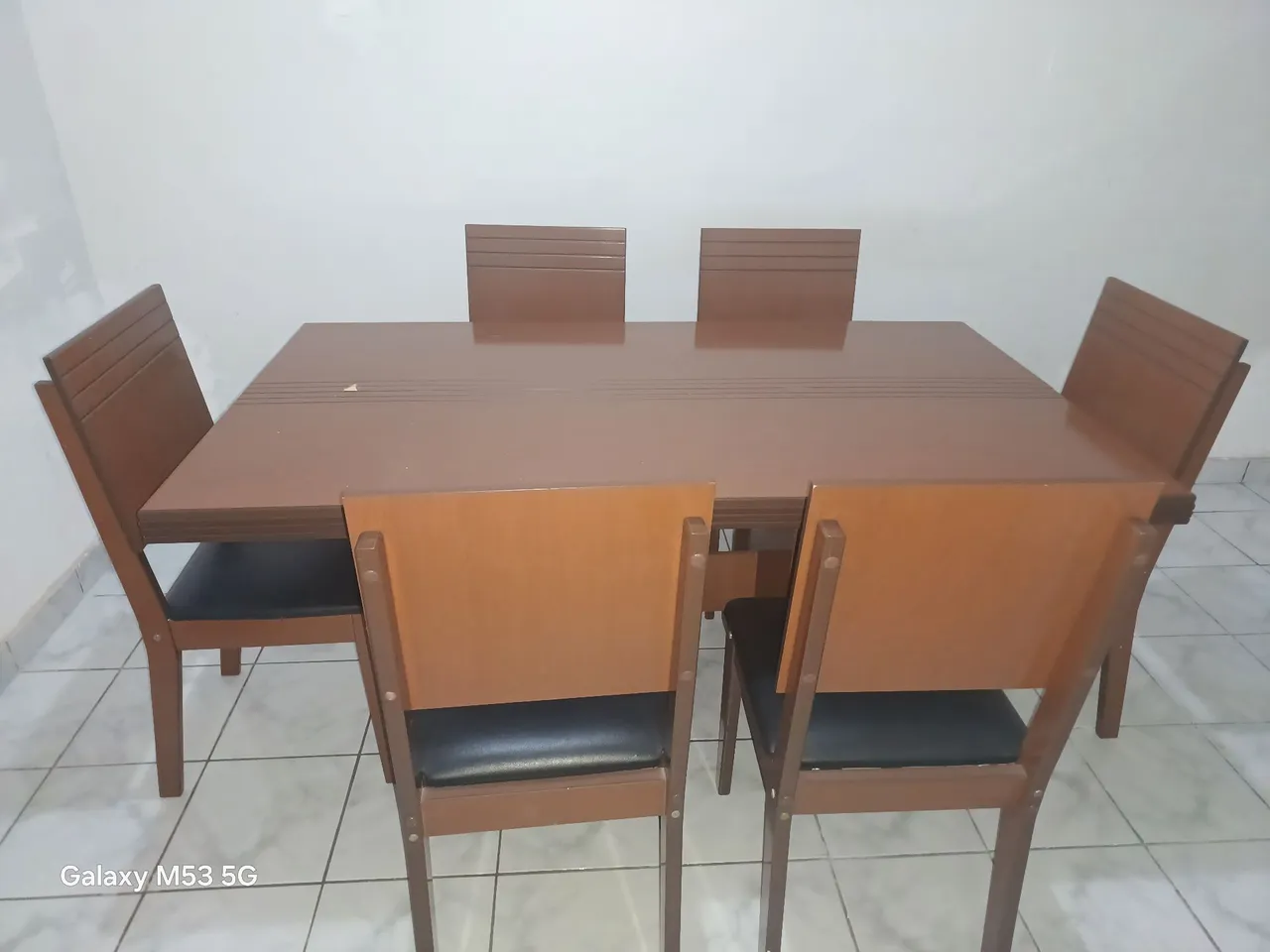 Mesa Jantar com 6 Cadeiras 