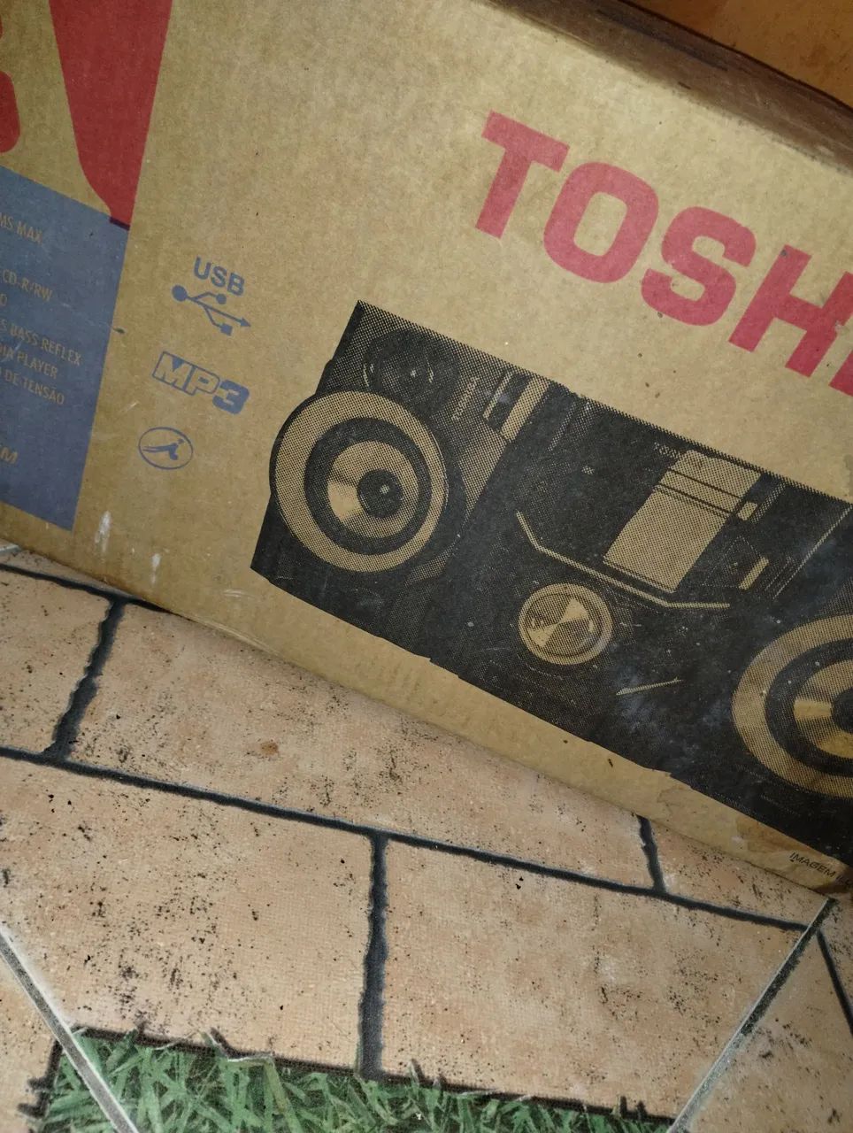 Mini System Toshiba com USB e MP3