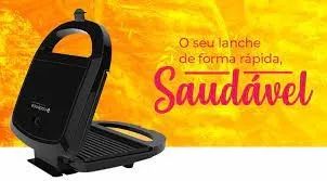 Sanduicheira Cadence Toast & Grill San265, 750W, Branco - 110V (NOVO) - Foto 5