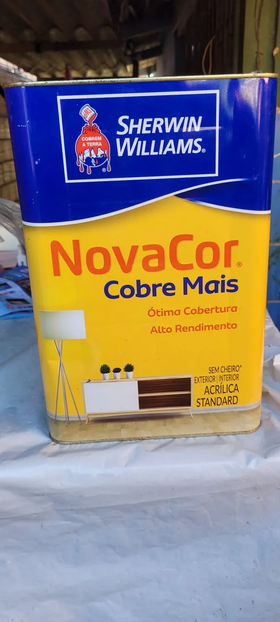 Tinta Novacor Sherwin Williams 16l (leia a descrição)