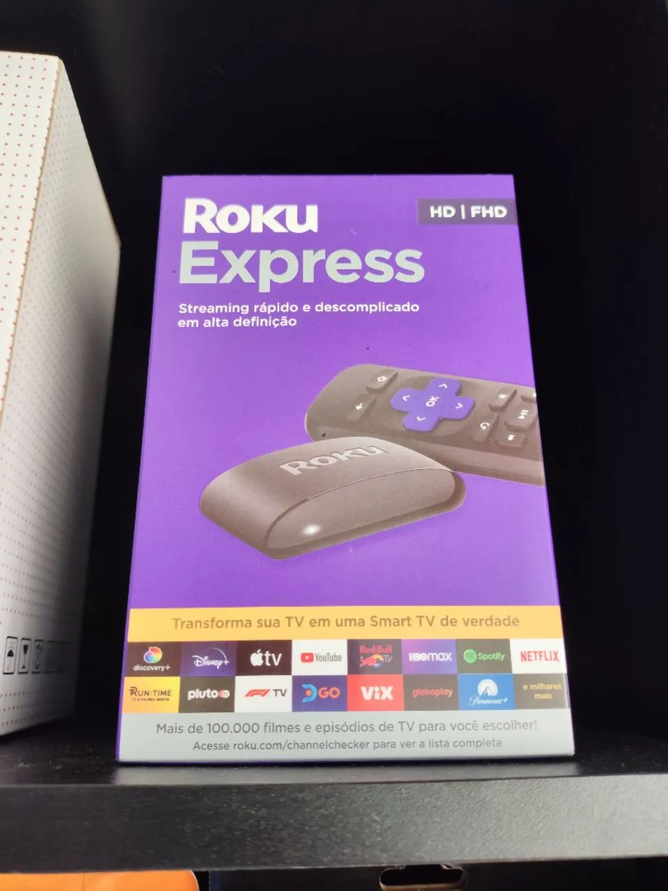 Roku Express - Streaming fácil e em alta definição
