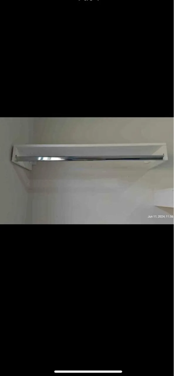 Arara cabideiro 2 unidades 1 metro cada 