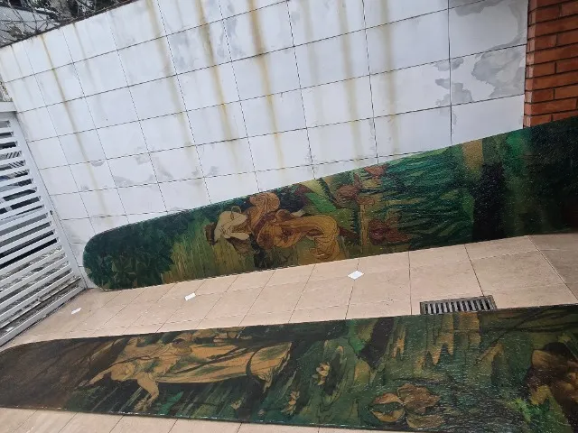 Vitral de Fiberglass, 2 unidades de 5m x 76cm